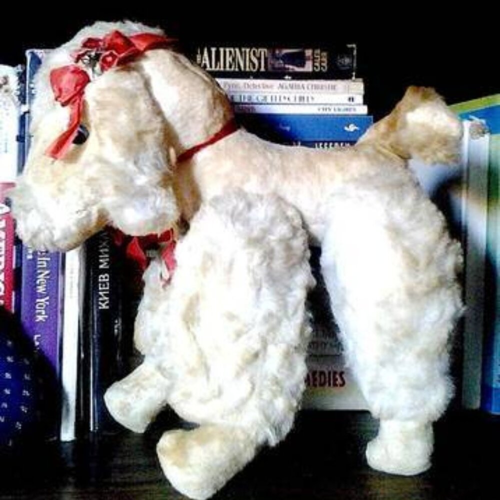 Vintage Soft Toy Poodle 1950's designed by Character